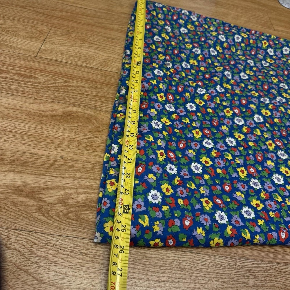 Vintage 70s Jumpin Juniors Skirt XS Floral Quilted Maxi Cottagecore A-Line Boho - Picture 14 of 16
